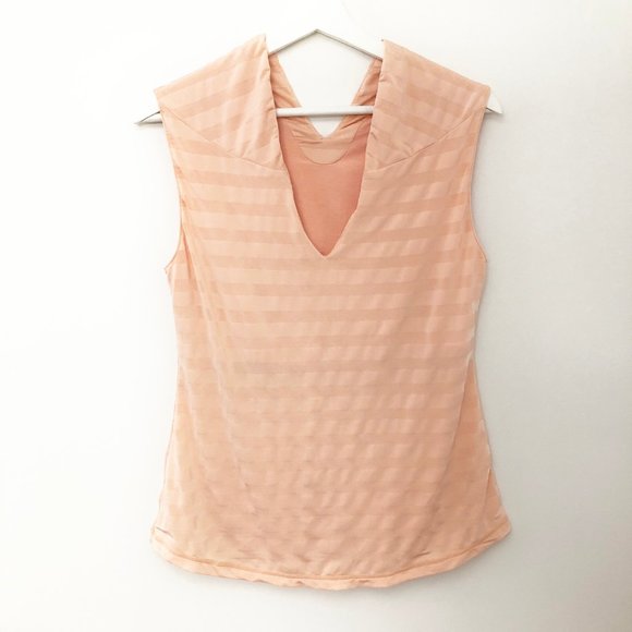 Rare Lululemon Peachy Keen Striped Tank Top Shirt